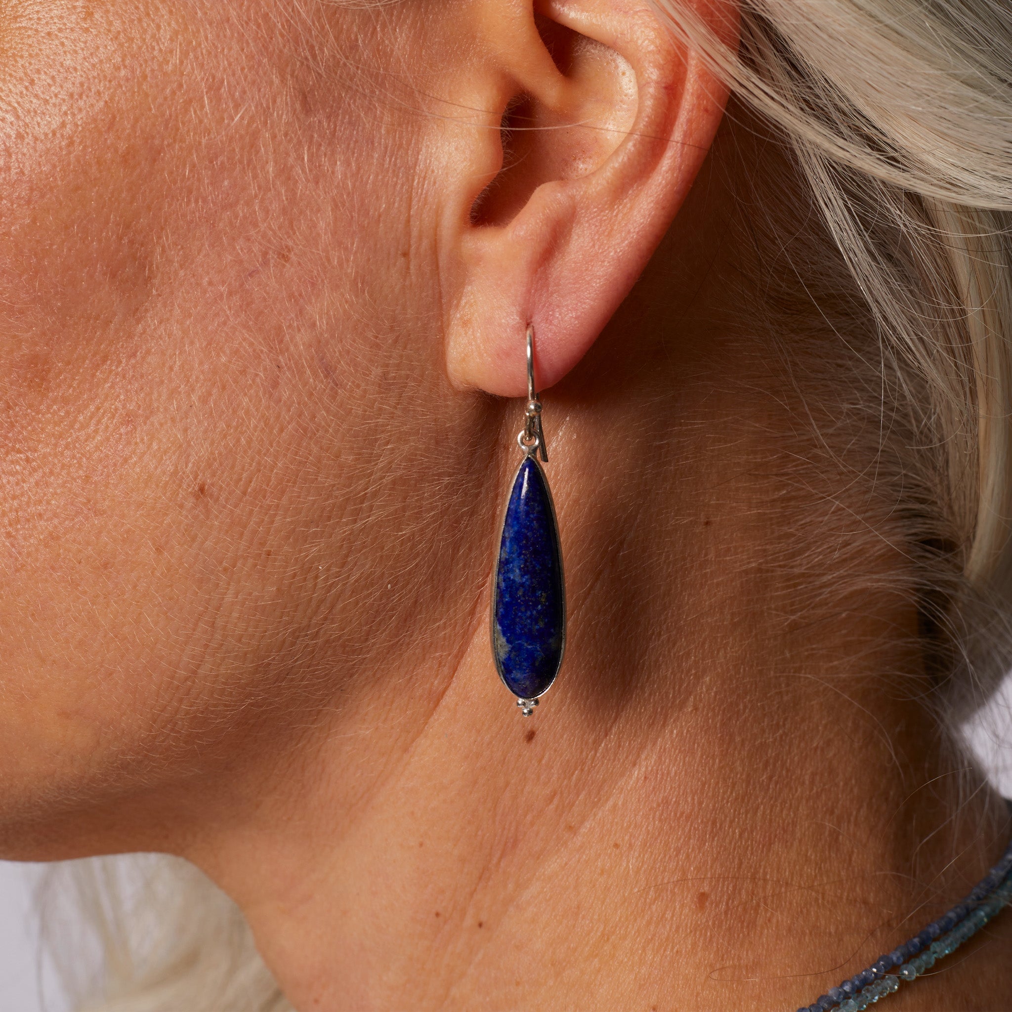 Ohrhänger Lapislazuli (Silber)