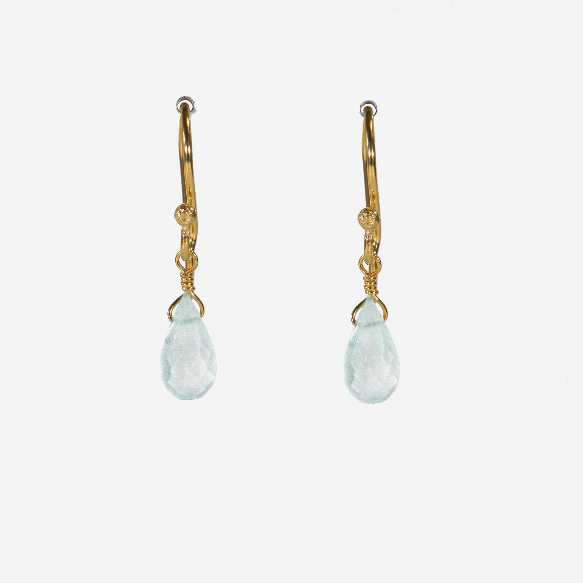 Ohrring Chalcedon